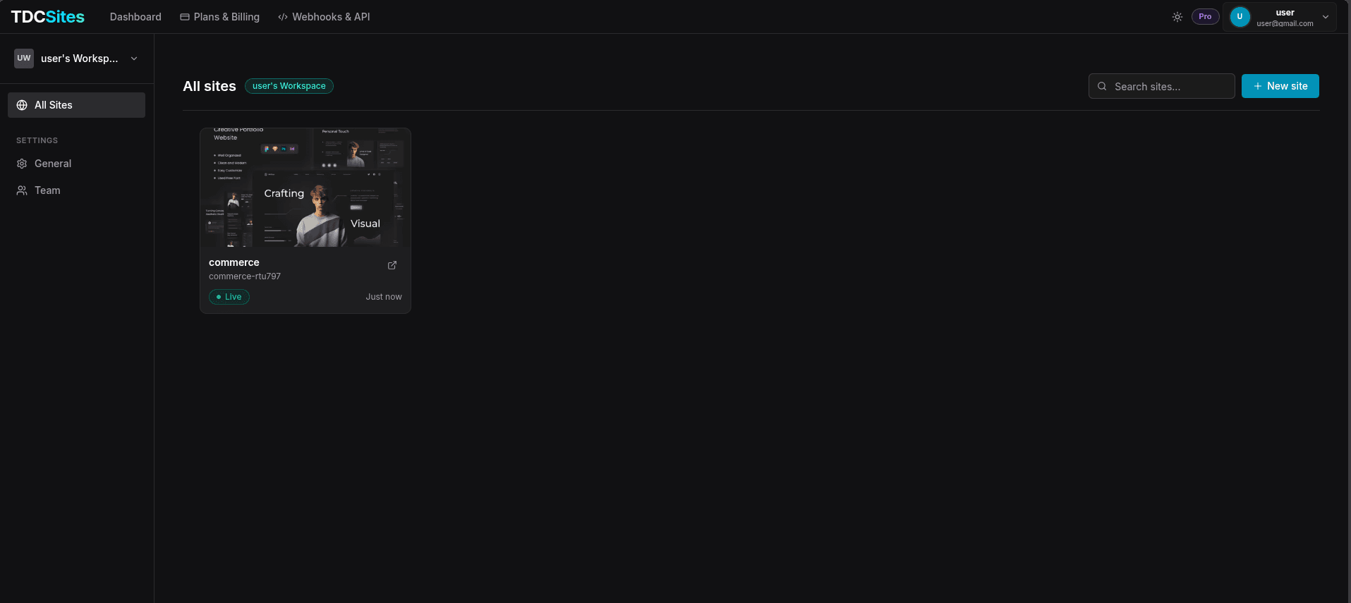 Dashboard Overview