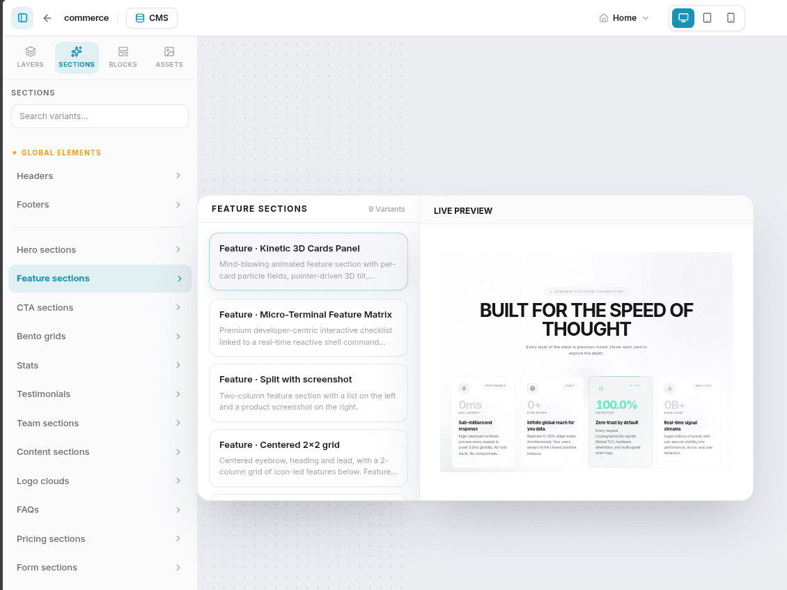 Visual Editor Overview